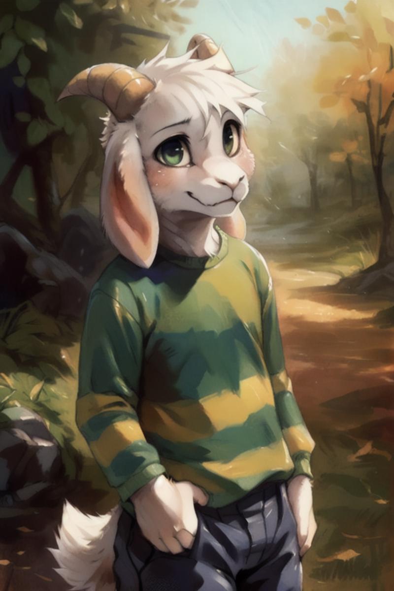 03024-946945171-solo, 1boy, goat ears, masterpiece, high detail, , kid, green t-shirt, pants, (realistic, photography _(artwork_) _1.3), hires,.png